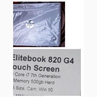 HP EliteBook 820 G4 Laptop 8GB Intel Core I7 HDD 500GB