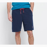 FUNKY BUDDHA Essential Jogger Shorts With Branded Print