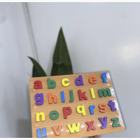 Wooden Lower Case Alphabet Puzzle - Brand New - Unisex - Dk