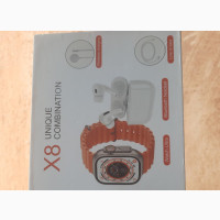 Ultra Smart Watch X8 Combo Set