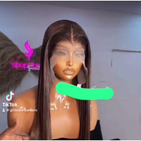 Tfrontal Bonestraight Lookalike in Piano Color