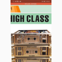 Highclass Power Amplifier - 4800watts