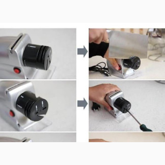 2 in 1 Electric/ Manual Knife Sharpener