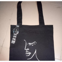 Stylish Art Line Totebag for Women - Brand New