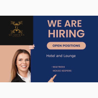 Waitress and House Keeper