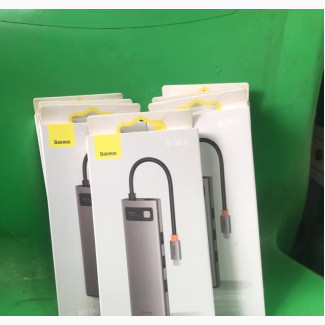 Baseus Metal Gleam 8-1 Type-C to Multi Port Adapter