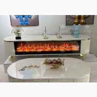Luxury Fireworks TV Stand With Center Table
