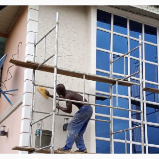 Gravitex Trowel Painting
