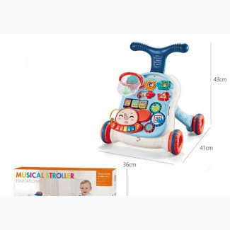 New Educational Learning Table Infant Musical Stroller Toy