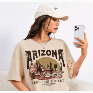 Shein Graphic Drop Shoulder Oversized Tee