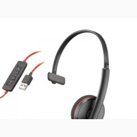 Poly Plantronics Blackwire 3210 Mono Office Headset, USB-A