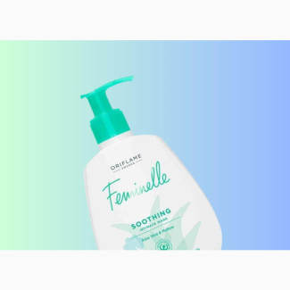 Feminelle Soothing Intimate Wash (Green) - Gentle Foaming Female Cleanser