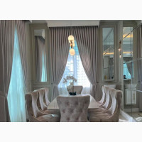 8 Seaters Marble Dining Table and Chairs by Home Interiors