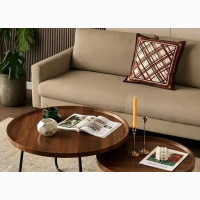 2 in 1 Nordic Style Exquisite Centre Table With Strong Base