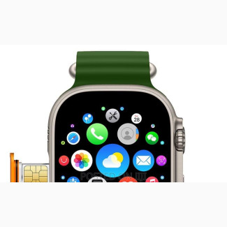Hk Ultra 1 Android Simcard Camera Smartwatch AMOLED 2gb+32gb