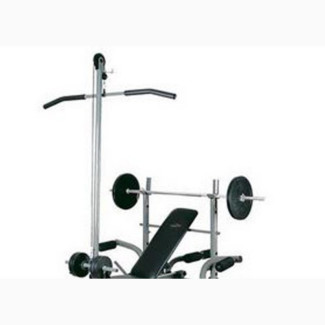 Weight Bench With Chest Pusher