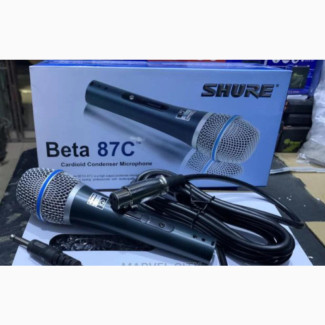 Shure Beta 87C Wired Cardioid Condenser Mic. Brand New