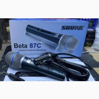 Shure Beta 87C Wired Cardioid Condenser Mic. Brand New