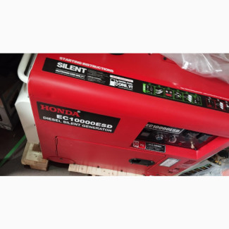 Honda 10kva Diesel Soundproof Generator Model EC10000ESD