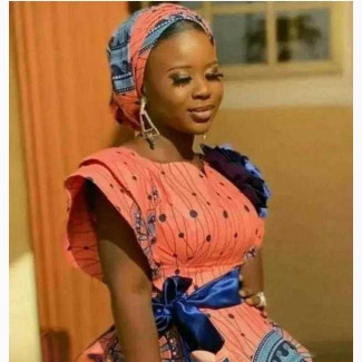 Ankara Flounce Top and Skirt Combo - Lady/Madam Style