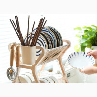 Quality Double Layer Kitchen Utensils Dish Rack