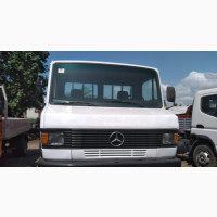 2 White Mercedes Benz 711 Turbo Engine Very Clean Sound
