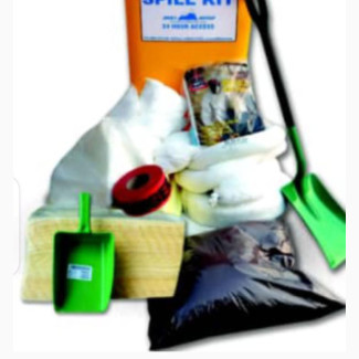 240 Ltr Spill Kit Chemical Absorbent Wheeled Oil Spilt Kit