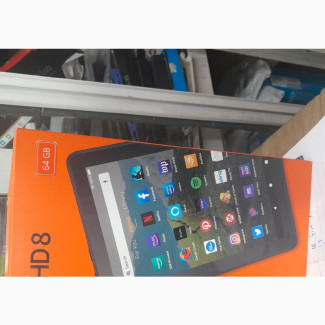 New Amazon Fire HD 8 64 GB Black