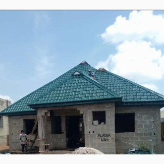 Step Tile Aluminum Roofing Complete Installation