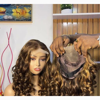 Piano Color Bouncy Curls - Ada Hair Collection
