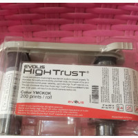 Color Ribbon YMCKOK 200 Prints /Roll