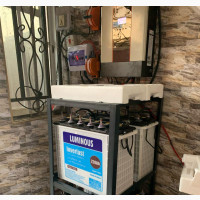 Luminous 220ah, Felicity 5kva, Canadian Solar 415w