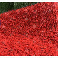 Artificial Red-Color Grass