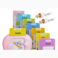 Kids Pocket Talking Flash Cards Early Education Device