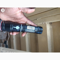 Magnetic Halogen flashlight 4x zoom