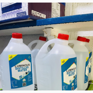 5litres of Solar Distilled Water