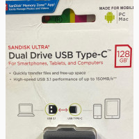 Sandisk Ultra Dual Drive Type C 128gb
