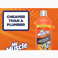 Mr Muscle Drain Unblocker, Drain Power Gel