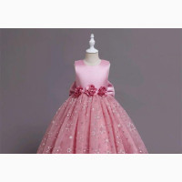 Girls Pink Ball Gown
