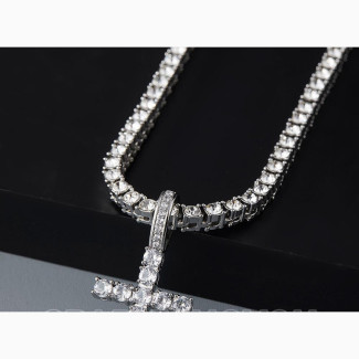 Men#039;s Ice Necklace and Pendant - Brand New Fashion Jewelry
