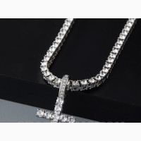Men#039;s Ice Necklace and Pendant - Brand New Fashion Jewelry