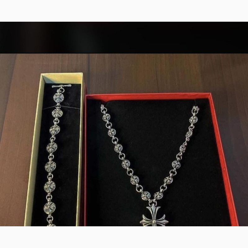 Фото 1/2. Vintage Neck Chain and Bracelet
