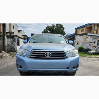Toyota Highlander V6 2009 Blue