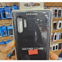 SAMSUNG Original Galaxy Note 10+ Leather Cover Case - Black