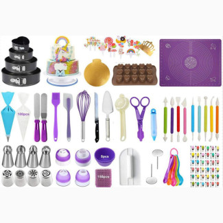 Cake Decorating Turntable Set - 428pieces
