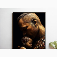 Father and Son Wall Art Decor - Brand New