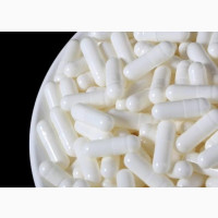 Empty White Gelatin Capsule (Carton)