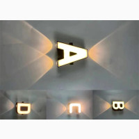 Letters Wall Light