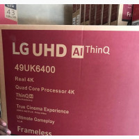 LG 49UK6400 UHD AI Thinq Smart TV