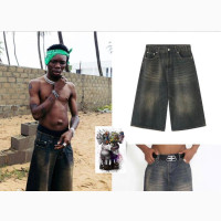 New In2023 High Luxury 3/4 Luxury Baggy Jean